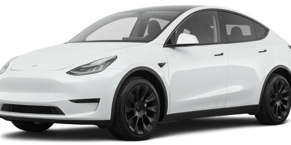 TESLA MODEL Y 2021 5YJYGDEE1MF217963 image
